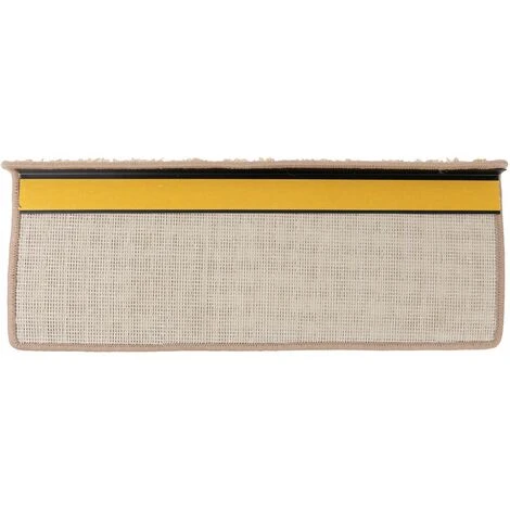 Tapis D'escalier Shaggy Barcelona Beige Rectangulaire 23,5 X 65 Cm 5 Tapis D'escalier Shaggy Barcelona Beige Rectangulaire 23,5 X 65 Cm – Image 3