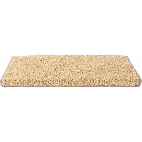 Tapis D'escalier Shaggy Barcelona Beige Rectangulaire 23,5 X 65 Cm 7 Tapis D'escalier Shaggy Barcelona Beige Rectangulaire 23,5 X 65 Cm – Image 5