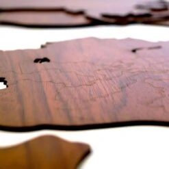 Grande Déco Vintage XXL Carte Du Monde En Bois Acajoi MDF Déco 3D Rétro Tour Du Mondial Boho Mappemonde -ATMOSPHERA || VIDAXL || Safavieh Soldes 56676829 3