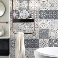 24 Pièces Stickers Carrelage Autocollants Mosaïque Pour Carrelage Mural Stickers Autocollants De Carreaux En Tuile Autocollant Mural Imperméable Carrelage Pour Maison Salle Bains Cuisine 10x10cm,Lilar 10 24 Pièces Stickers Carrelage Autocollants Mosaïque Pour Carrelage Mural Stickers Autocollants De Carreaux En Tuile Autocollant Mural Imperméable Carrelage Pour Maison Salle Bains Cuisine 10x10cm,Lilar -ATMOSPHERA || VIDAXL || Safavieh Soldes 56742702 4