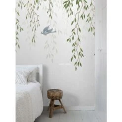 Papier Peint Panoramique Oiseaux Dans La Nature - 3,5 X 2,79 M De Sanders & Sanders -ATMOSPHERA || VIDAXL || Safavieh Soldes 56772887 3