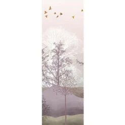 Affiche Montagnes Avec Des Arbres - 0,9 X 2,7 M De Sanders & Sanders