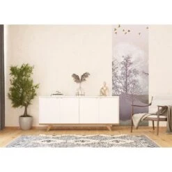 Affiche Montagnes Avec Des Arbres - 0,9 X 2,7 M De Sanders & Sanders -ATMOSPHERA || VIDAXL || Safavieh Soldes 56772953 3