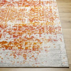 SURYA Tapis De Salon à Poils Courts Et Doux Vintage Oriental Orange Et Beige 120x170 Cm -ATMOSPHERA || VIDAXL || Safavieh Soldes 57164831 5