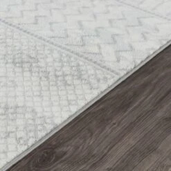 SURYA Tapis De Salon à Poils Courts Et Doux Scandinave Bohème Gris Et Ivoire 130x180 Cm 9 SURYA Tapis De Salon à Poils Courts Et Doux Scandinave Bohème Gris Et Ivoire 130x180 Cm -ATMOSPHERA || VIDAXL || Safavieh Soldes 57164886 3