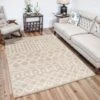 SURYA Tapis De Salon à Poils Longs Et Doux Shaggy Bohème Ivoire Et Beige 160x220 Cm -ATMOSPHERA || VIDAXL || Safavieh Soldes 57164920 1