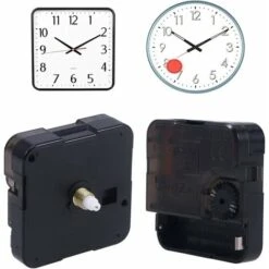 Quartz Horloge Murale Mécanisme De Mouvement à Piles Accessoire D'horloge Pour Bricolage Horloge Réparation Pièce Remplacement -ATMOSPHERA || VIDAXL || Safavieh Soldes 57555922 4
