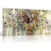 Arbre De Vie Impression Sur Toile Tableau Décoration Murale Salon Moderne 40x70cm，T-Audace -ATMOSPHERA || VIDAXL || Safavieh Soldes 58378585 1