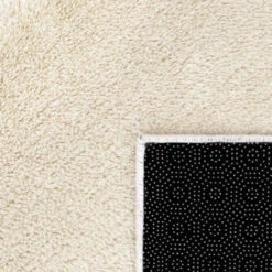 Paco Home Tapis, Tapis À Poils Ras Doux Pour Salon, Doux, Lavable, Beige 80 Cm Rond -ATMOSPHERA || VIDAXL || Safavieh Soldes 58966649 4