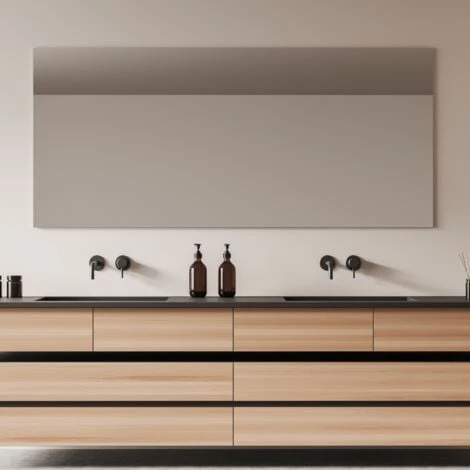 Miroir Mural Rectangulaire, Miroir De Salle De Bain Rectangulaire Sans Cadre Et Sans LED, 105x75 Cm 3 Miroir Mural Rectangulaire, Miroir De Salle De Bain Rectangulaire Sans Cadre Et Sans LED, 105x75 Cm