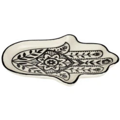 Paris Prix - Vide Poche Main En Céramique Mirage 11cm Noir -ATMOSPHERA || VIDAXL || Safavieh Soldes 59288370 3