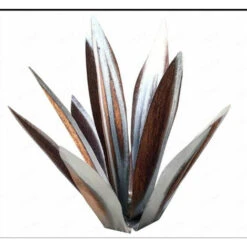 Agave En Fer Forgé Plante Artisanat Tequila Décor à La Maison Jardin Décoration Ornements Mer Glace Couleur 65 Cm -ATMOSPHERA || VIDAXL || Safavieh Soldes 59307453 3