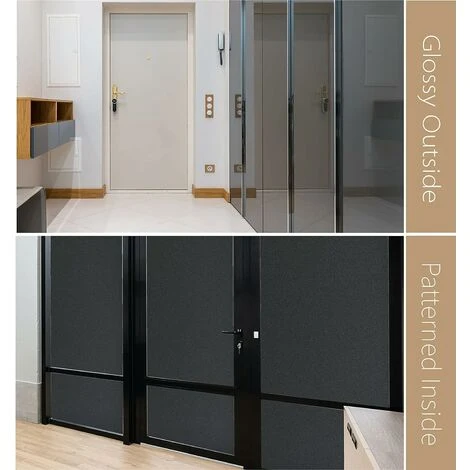 Film Opaque Noir Total Film Fenêtre Anti Regard Film Électrostatique Occultant Pour Vitre Film Opacifiant Vitrage Intimité Film Repositionnable Noir Réutilisable Anti-Chaleur 45x200cm,T-Audace 6 Film Opaque Noir Total Film Fenêtre Anti Regard Film Électrostatique Occultant Pour Vitre Film Opacifiant Vitrage Intimité Film Repositionnable Noir Réutilisable Anti-Chaleur 45x200cm,T-Audace – Image 4