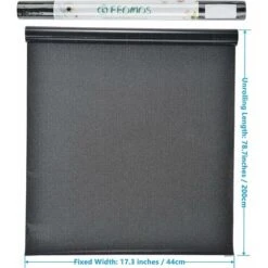 Film Opaque Noir Total Film Fenêtre Anti Regard Film Électrostatique Occultant Pour Vitre Film Opacifiant Vitrage Intimité Film Repositionnable Noir Réutilisable Anti-Chaleur 45x200cm,T-Audace 11 Film Opaque Noir Total Film Fenêtre Anti Regard Film Électrostatique Occultant Pour Vitre Film Opacifiant Vitrage Intimité Film Repositionnable Noir Réutilisable Anti-Chaleur 45x200cm,T-Audace -ATMOSPHERA || VIDAXL || Safavieh Soldes 59448830 5