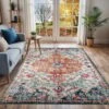 SURYA Tapis De Salon à Poils Courts Et Doux Vintage Oriental Multicolore 200x275 Cm -ATMOSPHERA || VIDAXL || Safavieh Soldes 59550093 1