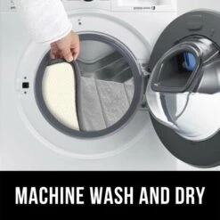 DENUOTOP Paillasson Tapis De Bain En Mousse à Mémoire De Forme Tapis De Bain Absorbant Antidérapant Tapis De Bain Lavable - 40 X 60 Cm, Noir -ATMOSPHERA || VIDAXL || Safavieh Soldes 60005696 5