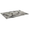 HOMCOM Tapis Effet Tie And Dye Style Graphique Aspect Cachemire - Dim. 2,3L X 1,6l M - 100% Polyester - Gris Noir Blanc -ATMOSPHERA || VIDAXL || Safavieh Soldes 60072224 1