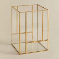 Bougeoir En Verre Gerson SKLUM ↑19 Cm