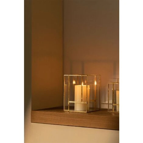 Bougeoir En Verre Gerson SKLUM ↑19 Cm 4 Bougeoir En Verre Gerson SKLUM ↑19 Cm – Image 2