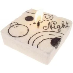 Lot De 12 Bougies Blanches à Décorer -ATMOSPHERA || VIDAXL || Safavieh Soldes 60615631 3