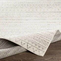 SURYA Tapis De Salon à Poils Courts Et Doux Scandinave Bohème Gris Et Blanc 152x213 Cm 10 SURYA Tapis De Salon à Poils Courts Et Doux Scandinave Bohème Gris Et Blanc 152x213 Cm -ATMOSPHERA || VIDAXL || Safavieh Soldes 60788982 4