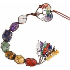 Tenture Murale Arbre De Vie Guérison Cristal Ornements Décorations De Fenêtre Décor à La Maison(OE) -ATMOSPHERA || VIDAXL || Safavieh Soldes 61308277 3