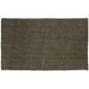 Relaxdays Paillasson En Jute, Tapis De Porte 75 X 45 Cm, Carpette En Tissu, Intérieur, Nature/noir -ATMOSPHERA || VIDAXL || Safavieh Soldes 61313987 1