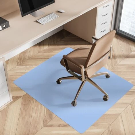 Tapis Protège-sol Pour Sols Durs Bleu Clair 75 X 120 Cm 6 Tapis Protège-sol Pour Sols Durs Bleu Clair 75 X 120 Cm – Image 4