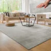 Paco Home Tapis De Salon Unicolore Lavable Pile Courte Et Douce 60x100 Cm, Argent -ATMOSPHERA || VIDAXL || Safavieh Soldes 63658761 1