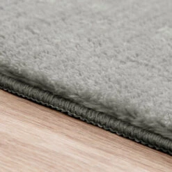 Paco Home Tapis De Salon Unicolore Lavable Pile Courte Et Douce 60x100 Cm, Argent -ATMOSPHERA || VIDAXL || Safavieh Soldes 63658761 3