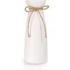 Vase En Céramique, Grand Vase à Fleurs Blanc, Décoration Vase De Table Moderne, Vase Décoratif De Haute Qualité, Pour Maison, Fête, Centre De Table De Mariage(23cm) -ATMOSPHERA || VIDAXL || Safavieh Soldes 64223825 1