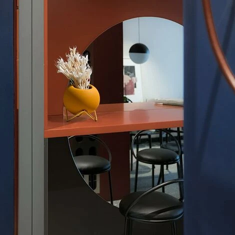 Vase De Fleurs En Céramique, Style Nordique Avec Support En Métal, Vase De Fleurs Décoratif Moderne, Vase Rond En Poterie Pour Mariage, Maison, Centre De Table, Jaune 7 Vase De Fleurs En Céramique, Style Nordique Avec Support En Métal, Vase De Fleurs Décoratif Moderne, Vase Rond En Poterie Pour Mariage, Maison, Centre De Table, Jaune – Image 5