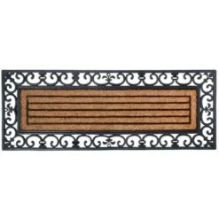 ESSCHERT DESIGN Paillasson D'entrée 120 Cm - Coco Et Caoutchouc - Livraison Gratuite