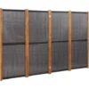 Cloison De Séparation 4 Panneaux Noir 280x180 Cm VidaXL -ATMOSPHERA || VIDAXL || Safavieh Soldes 64700576 1