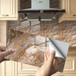 Lot De 4 Autocollants Pour Carrelage En Marbre Pour Salle De Bain Et Cuisine 30X15cm Multicolorehttps://cbu01.alicdn.com/img/ibank/O1CN01Q6A50S1asplUdswkT2817143386-0-cib.jpg，KoleZy