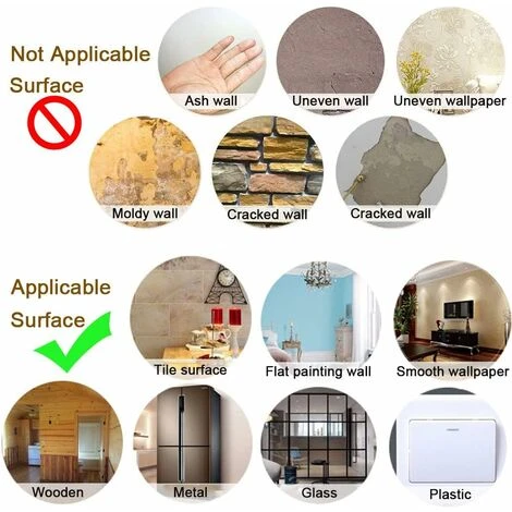 Credence Adhésif Pour Cuisine Salle De Bain, Faux Carrelage Adhésif Mur Blanc Credence Cuisine Adhésif, Imperméable Metro 3D Carrelage PVC Adhésif Mural, 4 Pièces (Blanc, 4 Feuilles) 7 Credence Adhésif Pour Cuisine Salle De Bain, Faux Carrelage Adhésif Mur Blanc Credence Cuisine Adhésif, Imperméable Metro 3D Carrelage PVC Adhésif Mural, 4 Pièces (Blanc, 4 Feuilles) – Image 5