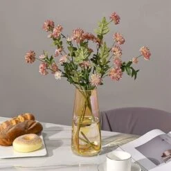 Grand Vase En Verre, Vase En Verre Conique, Grand Vase Transparent, Vase Décoratif, Vase Décoratif Avec -ATMOSPHERA || VIDAXL || Safavieh Soldes 65796620 4