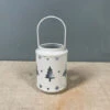 Déstockage Lanterne De Bougie De Noël Rustique, Lanternes De Bougie Pratiques De Ferme Avec Flocon De Neige De Cerf D'arbre Creux Pour Les Ornements De Décor De Festival De Fête, Arbre Blanc -ATMOSPHERA || VIDAXL || Safavieh Soldes 65870008 1