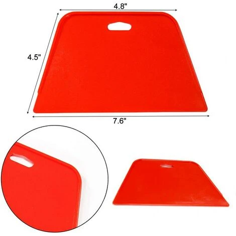 Outils De Film Pour Papier Peint,Fenêtre Voiture,Carrelage Vinyle,Raclette Pour Pose Adhesif,avec Squeegee Au Silicone,Couteau Universel Et Des Lames,8 Pcs, Oi-FRIS 5 Outils De Film Pour Papier Peint,Fenêtre Voiture,Carrelage Vinyle,Raclette Pour Pose Adhesif,avec Squeegee Au Silicone,Couteau Universel Et Des Lames,8 Pcs, Oi-FRIS – Image 3