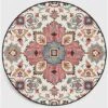 Tapis Rond 100cm Motif De Fleurs Colorées Tapis Bohème Décoratif Salon Chambre Mandala Imprimé Tapis Rond Vintage Boho Intérieur Et Extérieur 2 Tapis Rond 100cm Motif De Fleurs Colorées Tapis Bohème Décoratif Salon Chambre Mandala Imprimé Tapis Rond Vintage Boho Intérieur Et Extérieur -ATMOSPHERA || VIDAXL || Safavieh Soldes 66859739 1
