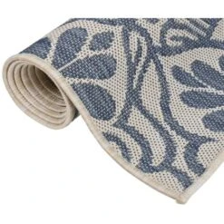 Tapis à Tissage Plat D'extérieur 80x250 Cm Motif Bleu -ATMOSPHERA || VIDAXL || Safavieh Soldes 67309281 3