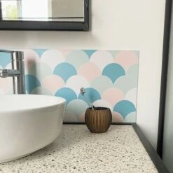 Bandeau PVC Lot De 2 : L 70cmxH 30cm Mermaid