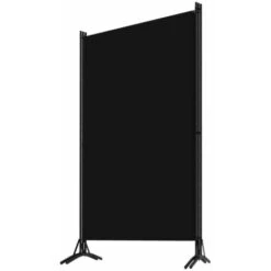 Paravent Cloison De Séparation / 3 Panneaux Noir 260x180 Cm -ATMOSPHERA || VIDAXL || Safavieh Soldes 67652564 3