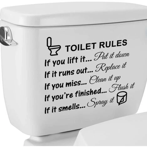 DIY Amovible Funny Pictures Homme Femme Salle De Bains Toilettes Salle De Bains WC Signe, Porte Accessoires Sticker Mural Décor À La Maison Pour Enfants Salon Décoration De La Maison 6 DIY Amovible Funny Pictures Homme Femme Salle De Bains Toilettes Salle De Bains WC Signe, Porte Accessoires Sticker Mural Décor À La Maison Pour Enfants Salon Décoration De La Maison – Image 4