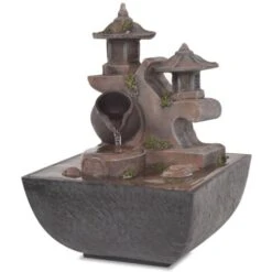 Fontaine D'intérieur Avec Lampe LED Polyrésine VidaXL -ATMOSPHERA || VIDAXL || Safavieh Soldes 6854469 3