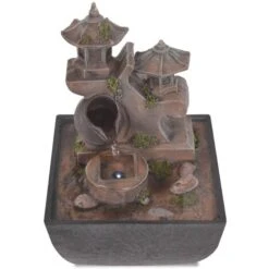 Fontaine D'intérieur Avec Lampe LED Polyrésine VidaXL -ATMOSPHERA || VIDAXL || Safavieh Soldes 6854469 4