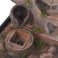 Fontaine D'intérieur Avec Lampe LED Polyrésine VidaXL -ATMOSPHERA || VIDAXL || Safavieh Soldes 6854469 5