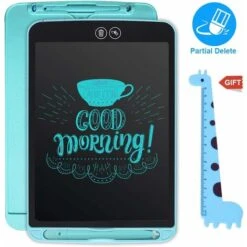Déstockage Tableau D'écriture LCD, Tablette D'écriture Partiellement Effaable De 8,5 Pouces Tableau D'écriture électronique LCD Avec Bouton De Suppression De Verrouillage Adapté Aux Bureaux D'écoles