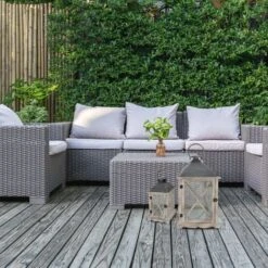 Rebecca Mobili Set De 2 Lanternes Décoratives Bois Métal Pvc 52x28x28 -ATMOSPHERA || VIDAXL || Safavieh Soldes 69469243 2