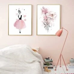 Affiches D��coration Chambre Fille Princesse Rose Fleur Tableaux Murales Posters Enfants Peinture Sur Toile Cadeaux L(40X50CM) Lot De 3 Rose 9 Affiches D��coration Chambre Fille Princesse Rose Fleur Tableaux Murales Posters Enfants Peinture Sur Toile Cadeaux L(40X50CM) Lot De 3 Rose -ATMOSPHERA || VIDAXL || Safavieh Soldes 69546972 3